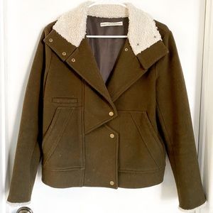 Shades of Grey by Micah Cohen Wool Blend Jacket XS